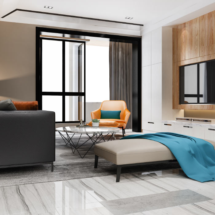1, 2 & 3 BHK Apartment Interior Design Services in Pune